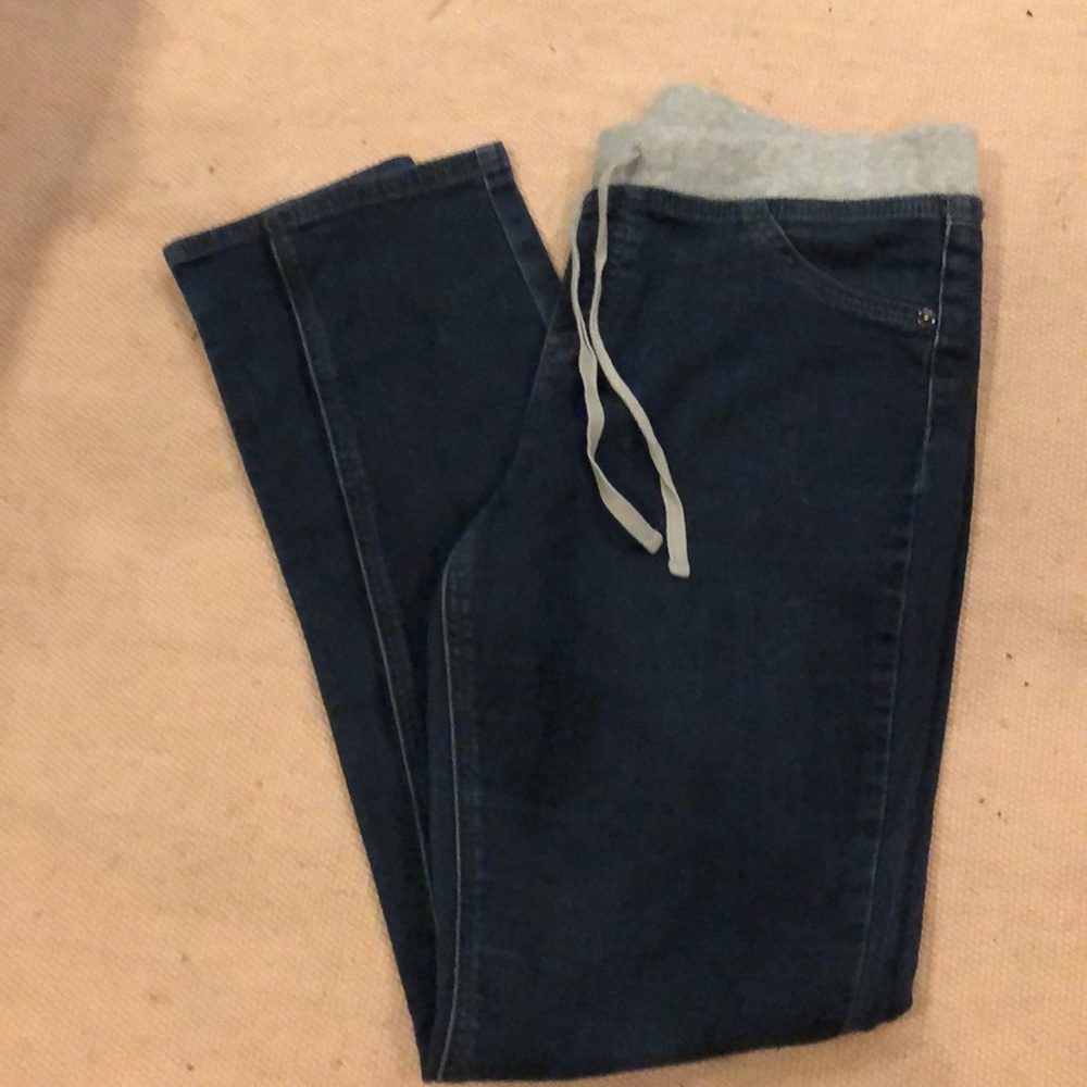 Jeggings with draw string